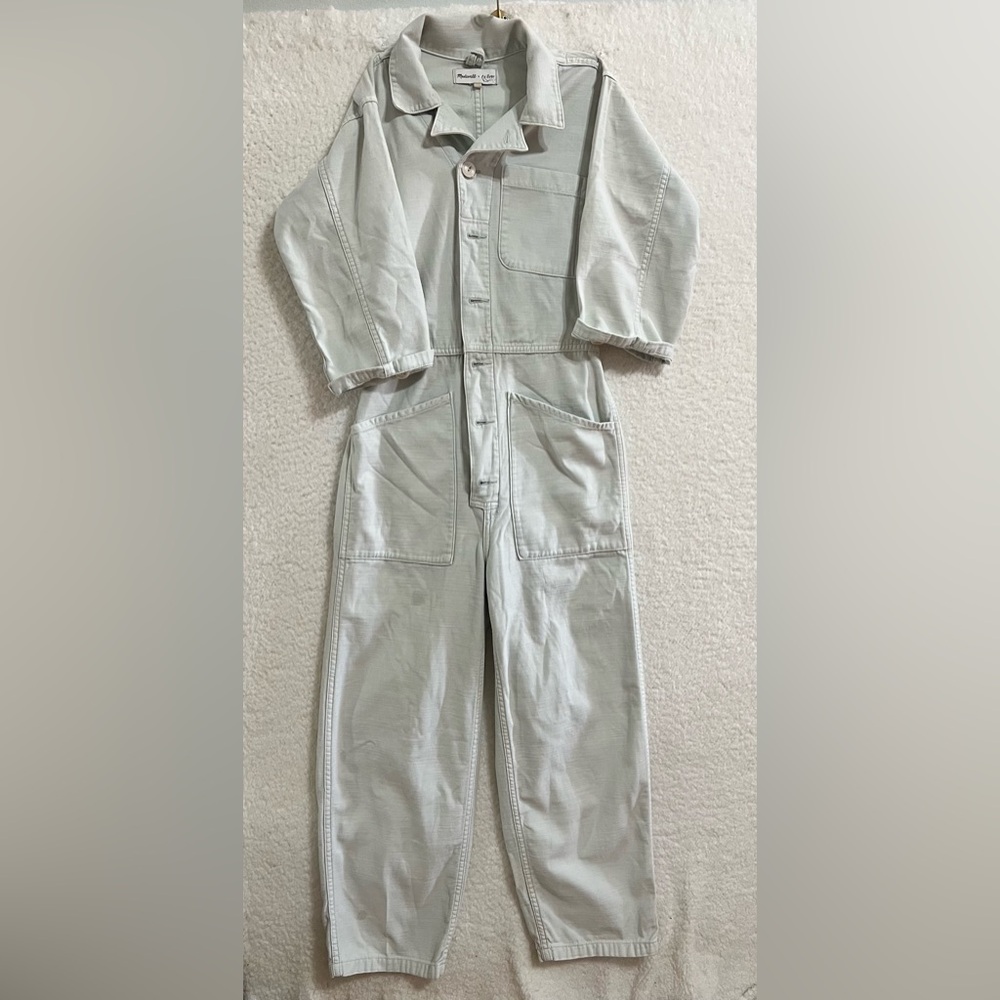 Madewell Light Gray Jumpsuit